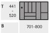 Orga Tray 440 сребр. дълб.441 - 520мм /шир.701 - 800мм  9194939 HETTICH 