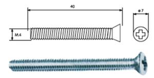 Винт 4х40 070092