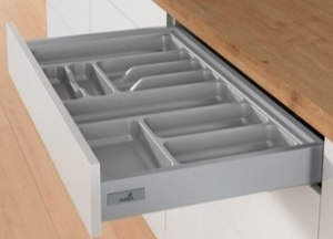 Orga Tray 440 сребр. дълб.441-520мм/шир.401-450мм 0044949/9194935 HETTICH 