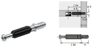 DU232T DB6X11 за директен м-ж за 100 бр. 9047861 HETTICH