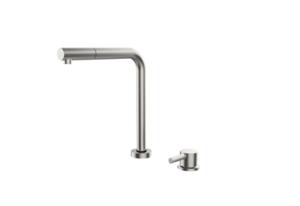 Смесител ORION телескопичен, неръждаема стомана Н268мм