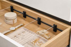 OrgaStripe адаптер черен 9203467 HETTICH