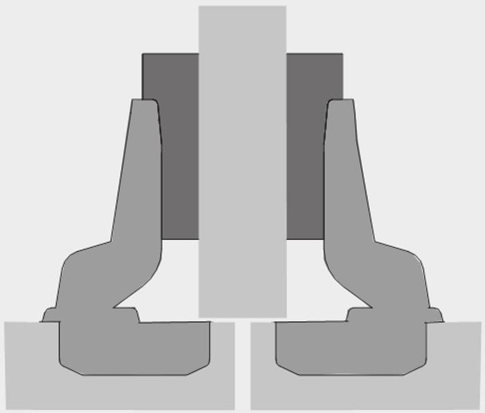 Панта HETTICH Slide-On 95гр ППК 1078661