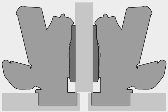 Панта HETTICH Intermat 165гр ППК 0072961