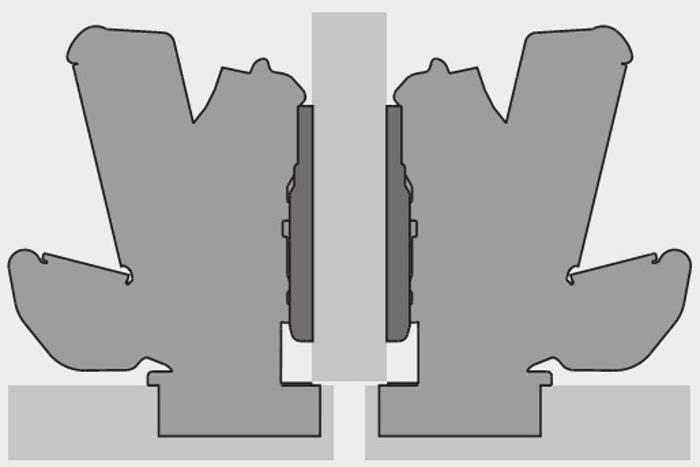 Панта Sensys без пружина (Р2О) 165гр ППК 9099670 HETTICH