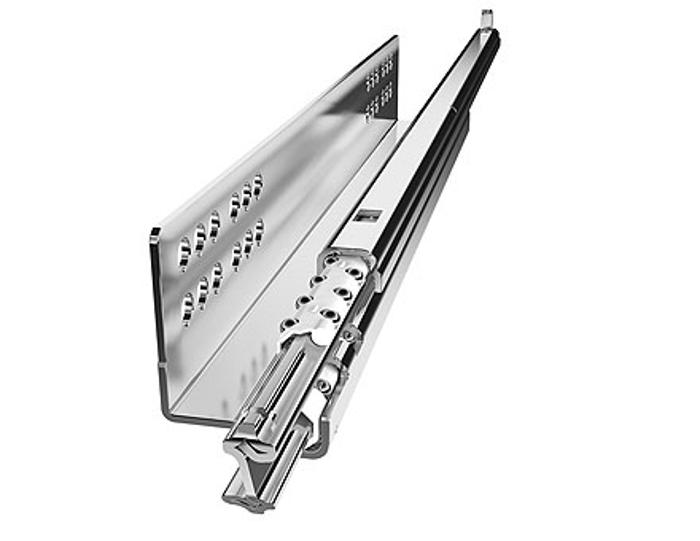 Quadro 25 SFD с щипки и Silent System 450мм HETTICH