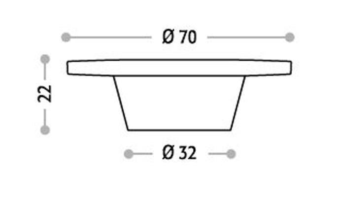 Дръжка UNION KNOPF 217592/32 индийска роза