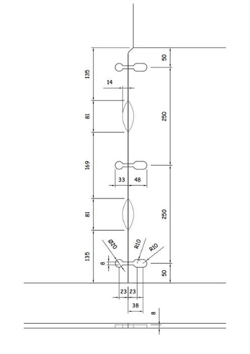 К-т ъглова сглобка за плот Compact мин.12 мм без цветно лепило за фуга Unika