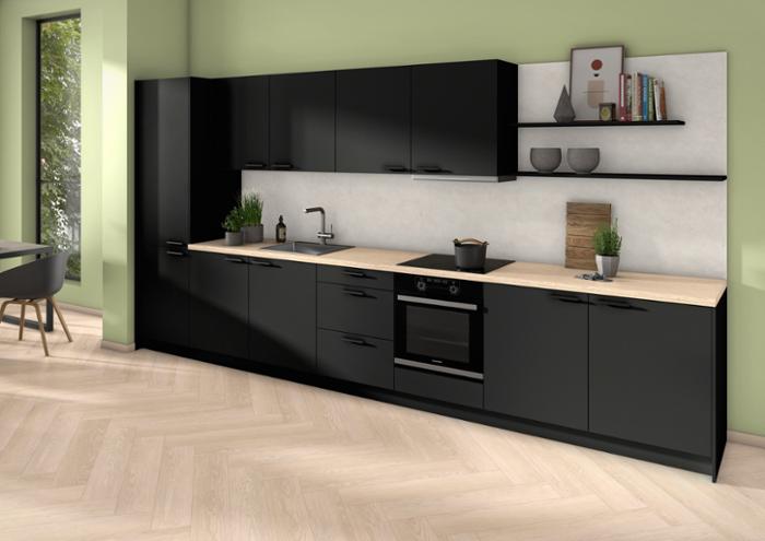 ЛПДЧ 2800/2070/18мм Черно н.U999 TM9 Perfect Sense EGGER