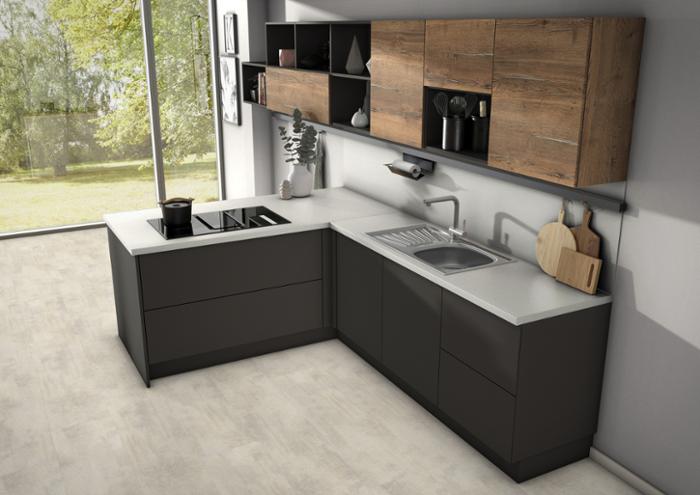 ЛПДЧ 2800/2070/18 Меко черно н.U899 ST9 EGGER