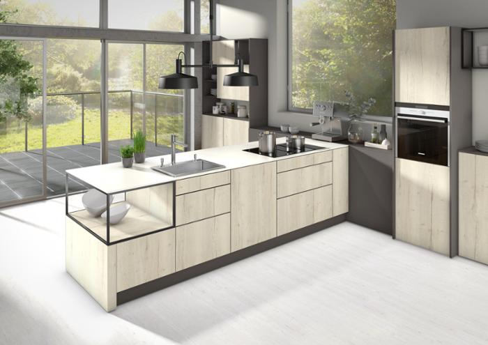 ЛПДЧ 2800/2070/18мм Дъб Халифакс Бял н.H1176 ST37 EGGER