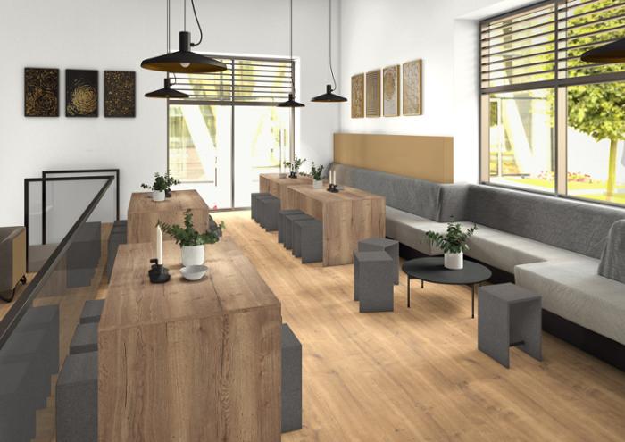 ЛПДЧ 2800/2070/18мм Дъб Халифакс Табак н.H1181 ST37 EGGER