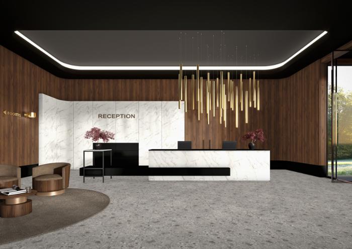 ЛПДЧ 2800/2070/18мм Мрамор Кристал н.F800 ST9 EGGER