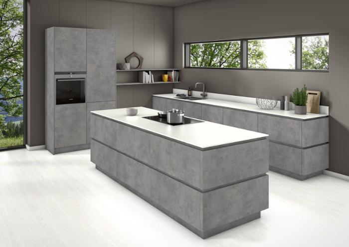 ЛПДЧ 2800/2070/18мм Бетон Чикаго Светло-сив н.F186 ST9 EGGER