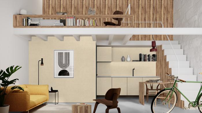 ЛПДЧ 2800/2070/18мм Канаста F2323 CMS GLUNZ