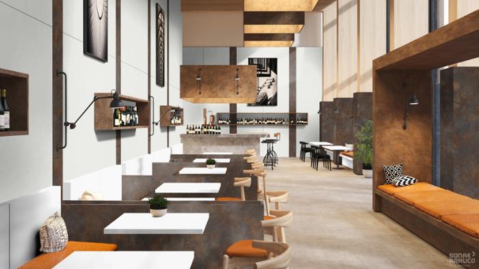 ЛПДЧ 2800/2070/18мм Ръждива мъгла н.F6064 Смат GLUNZ