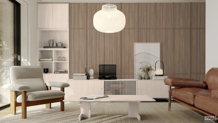 ЛПДЧ 2800/2070/18мм Шеврон М9328 FLW GLUNZ