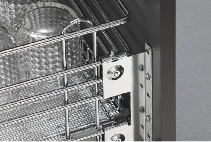 К-т скоби за чело 2бр.трипос.рег.за Н=200 за кошница и органайзер за прибори и чинии