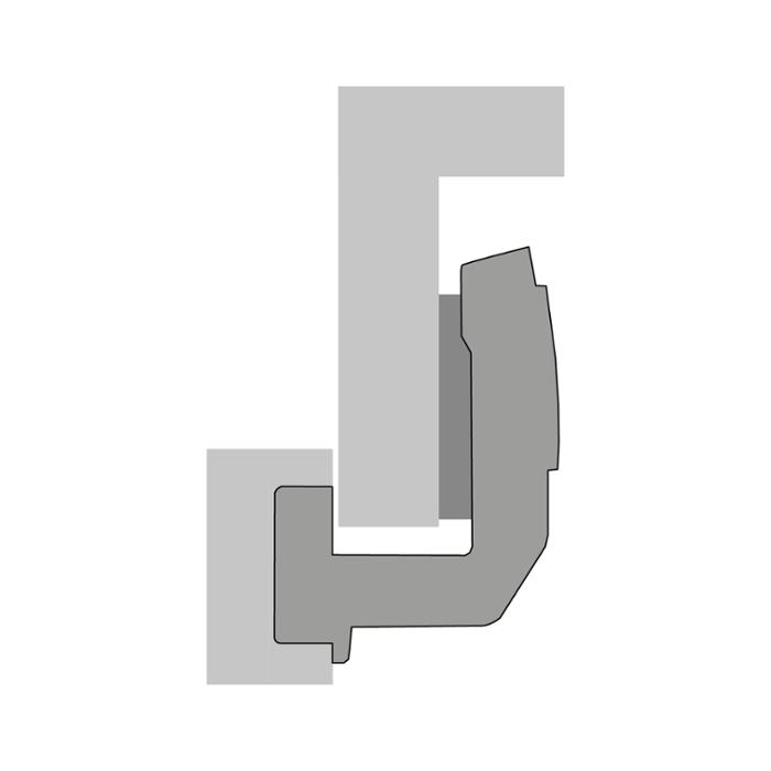 Панта Sensys 95гр успоредна вътр.бленда , с винт ПК  9087529 HETTICH