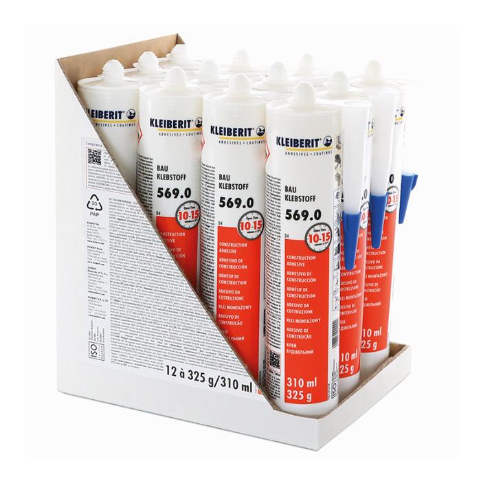 Монтажно лепило 569.0 8806 D4 310мл за порести материали KLEIBERIT