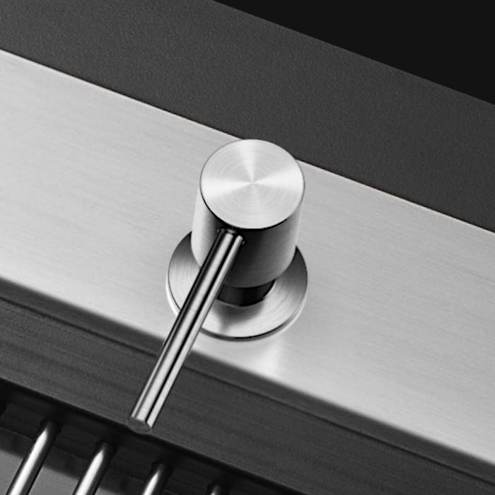 Диспенсър за течен сапун 250мл. покритие Brushed