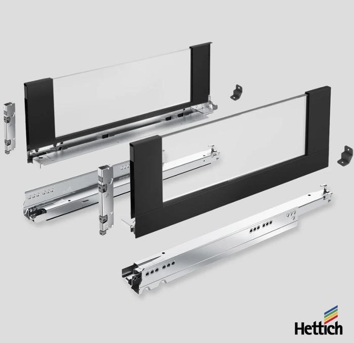 10.04.16.0309 AvanTech YOU к-т царги L500мм H187мм антрацит INLAY HETTICH